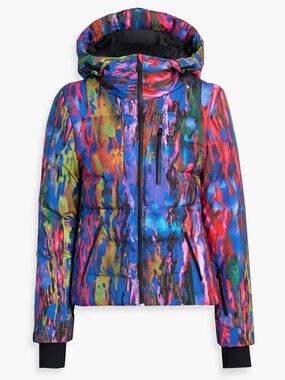Aztech Mountain pink camo Nuke Suit ski jacket size 40 XS